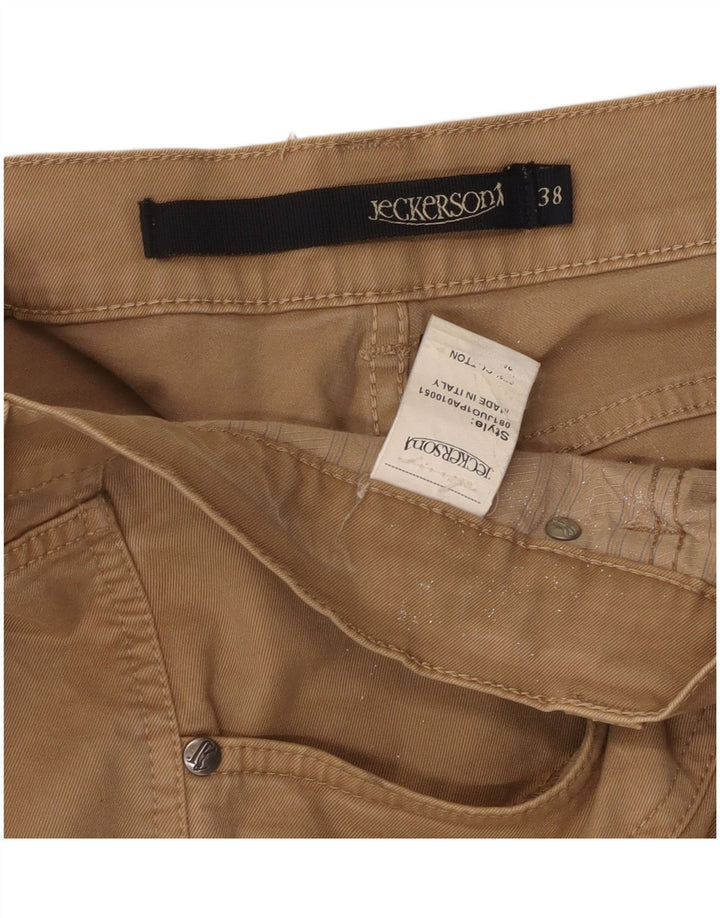 Jeckerson Straight Jeans til mænd W38 L29 Beige Bomuld
