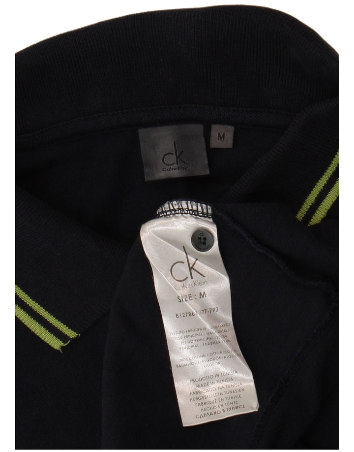CALVIN KLEIN Herre poloshirt Medium marineblå bomuld