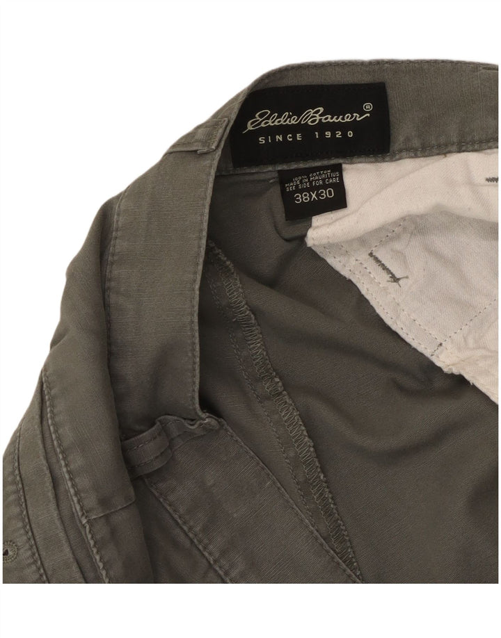 Eddie Bauer Herre Pegged Chino Bukser W38 L30 Grå Bomuld