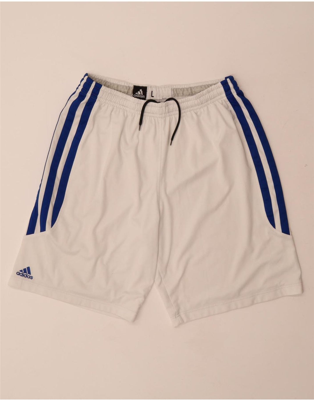 ADIDAS Climalite sportsshorts til kvinder UK 18 XL Hvid bomuld
