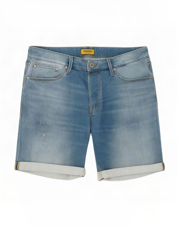 Jack & Jones Herre denimshorts XL W38 Blå Bomuld