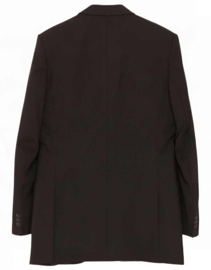 Marks & Spencer Herre 3-knaps blazerjakke UK 38 Medium Black Polyester
