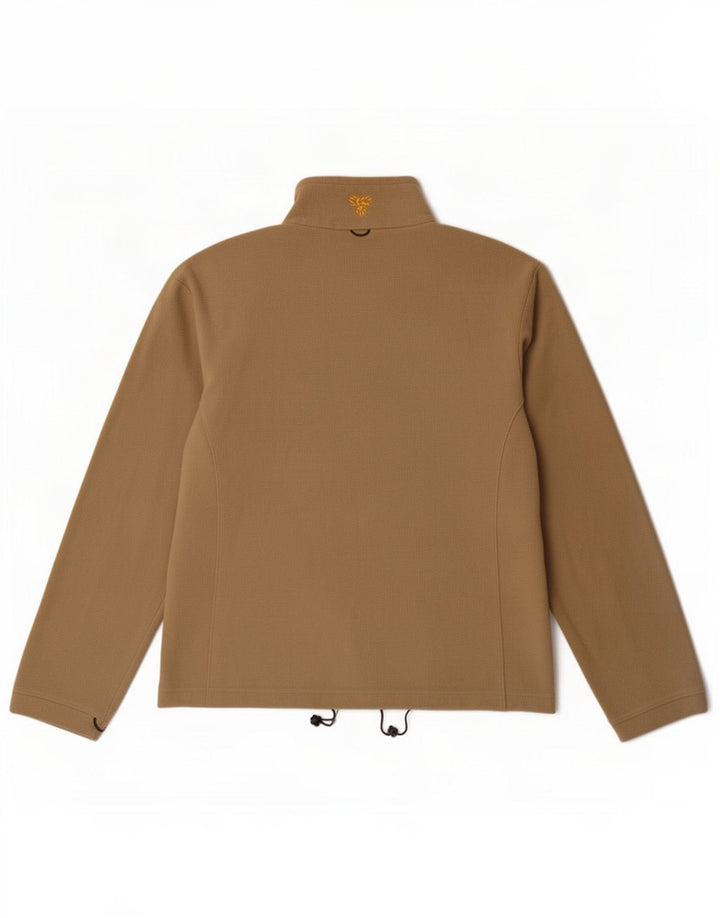 Jack Wolfskin Dame fleecejakke UK 12 Medium Khaki Polyester