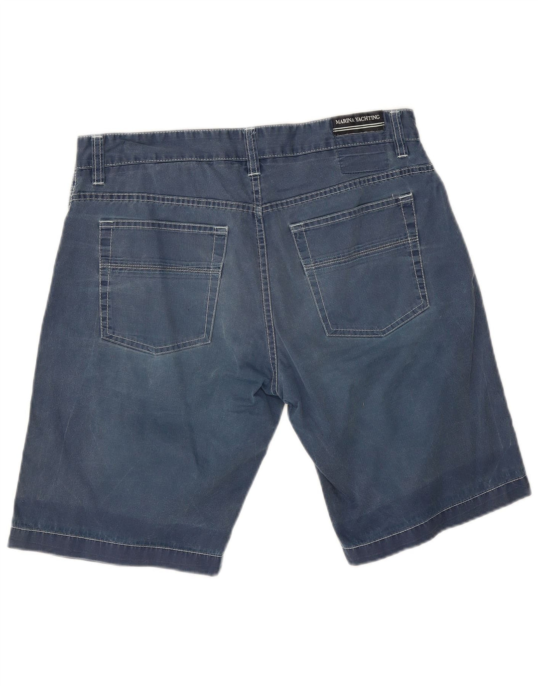 Marina Yachting Herre Denim Shorts W34 Stor Blå Bomuld