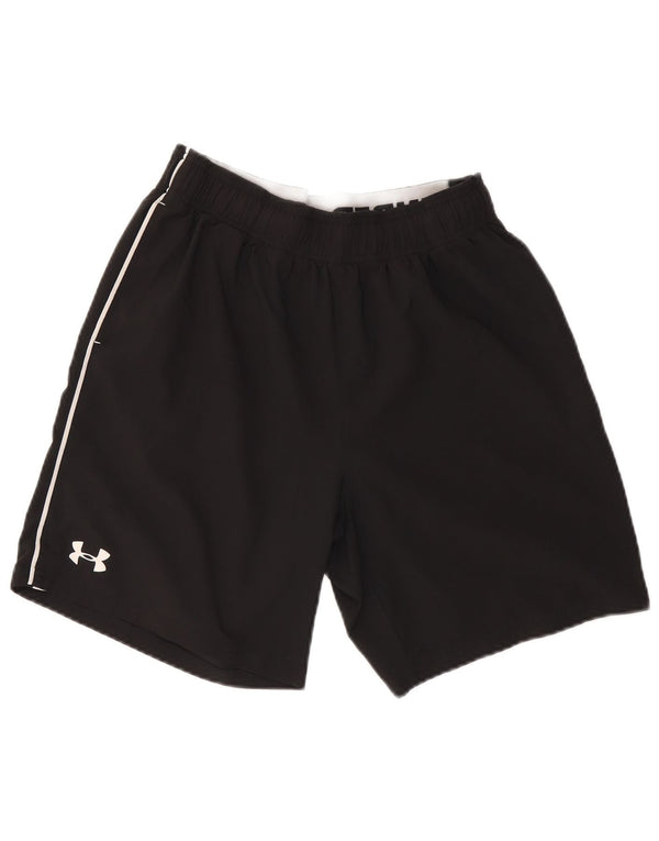 Under Armour Herre Sportshorts Medium Sort Polyester Sports
