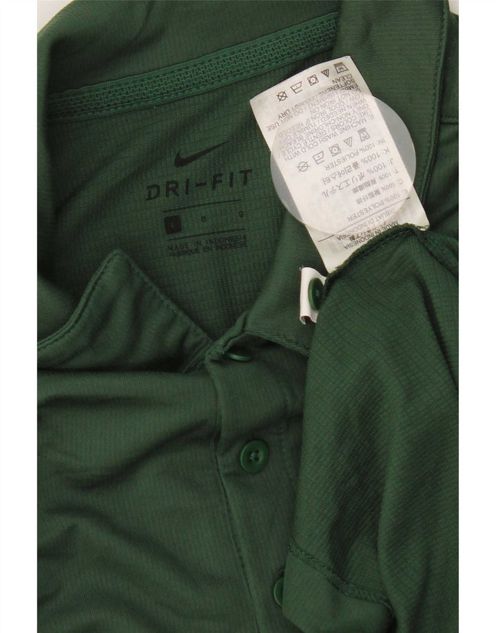 Nike Herre Green Bay Packers Polo Shirt Large Polyester