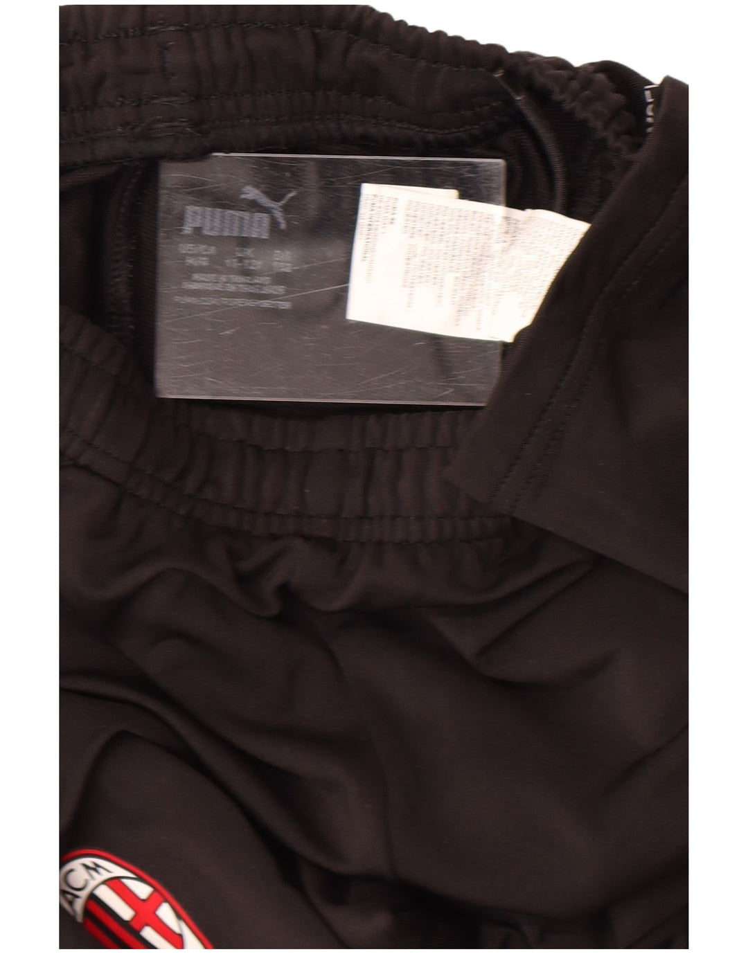 Puma Boys AC Milan træningsdragt bukser 11-12 år Sort Colourblock