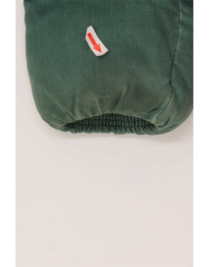 Tommy Hilfiger Herre polstret jakke UK 38 Medium Grøn Bomuld