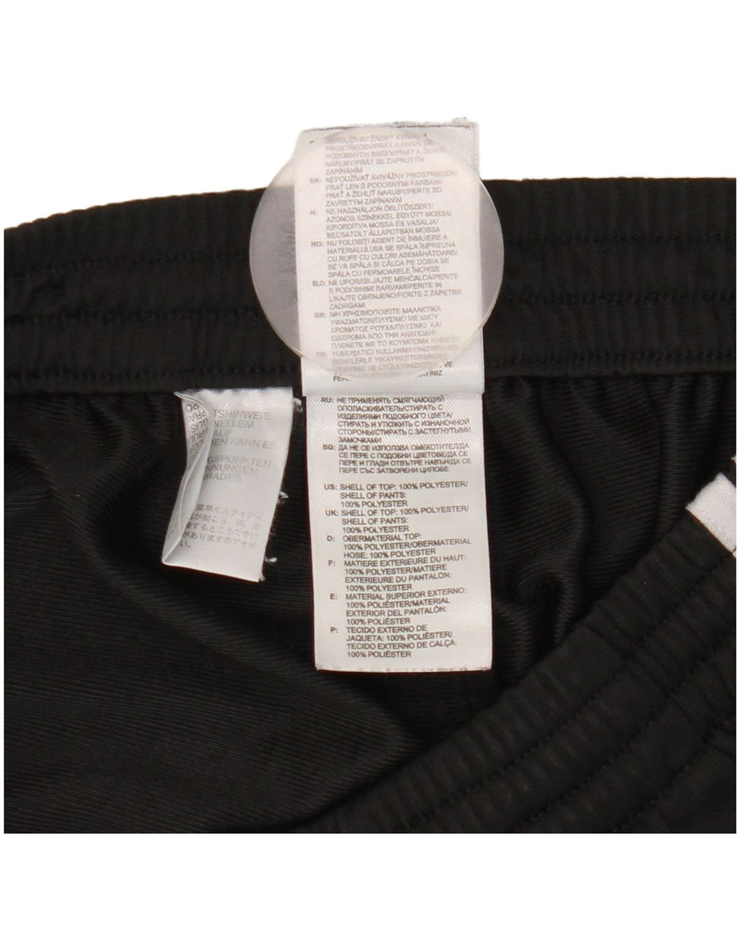 Adidas Træningsdragtsbukser til kvinder UK 36/38 Small Black Polyester