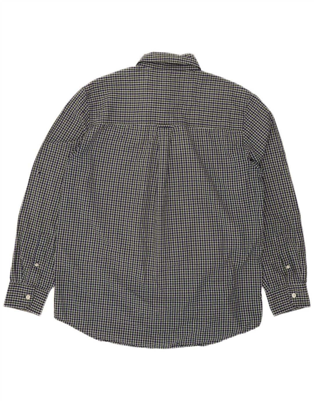 Chaps Herre Classic Fit skjorte Medium Green Gingham Cotton