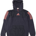 Adidas Herre hættetrøje Jumper Medium Marineblå Bomuld