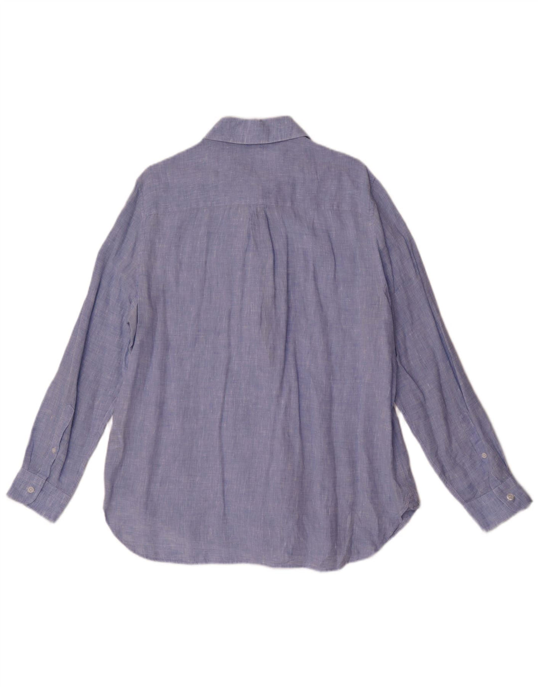 Reiss Dameskjorte UK 14 Large Blue Linen