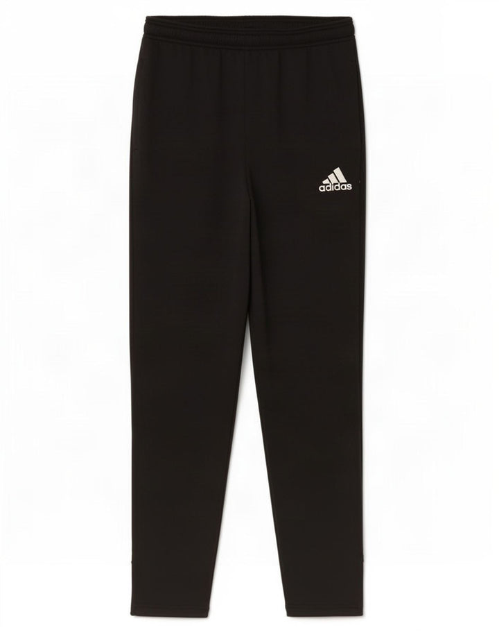 Adidas Drenge Træningsdragt Bukser 13-14 År Sort Polyester