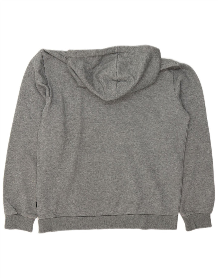 Puma Herre grafisk hættetrøje Jumper Medium Grey Flecked Bomuld