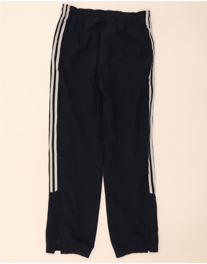Adidas Dame træningsdragt Bukser Joggers UK 8 Small Navy Blue Polyester
