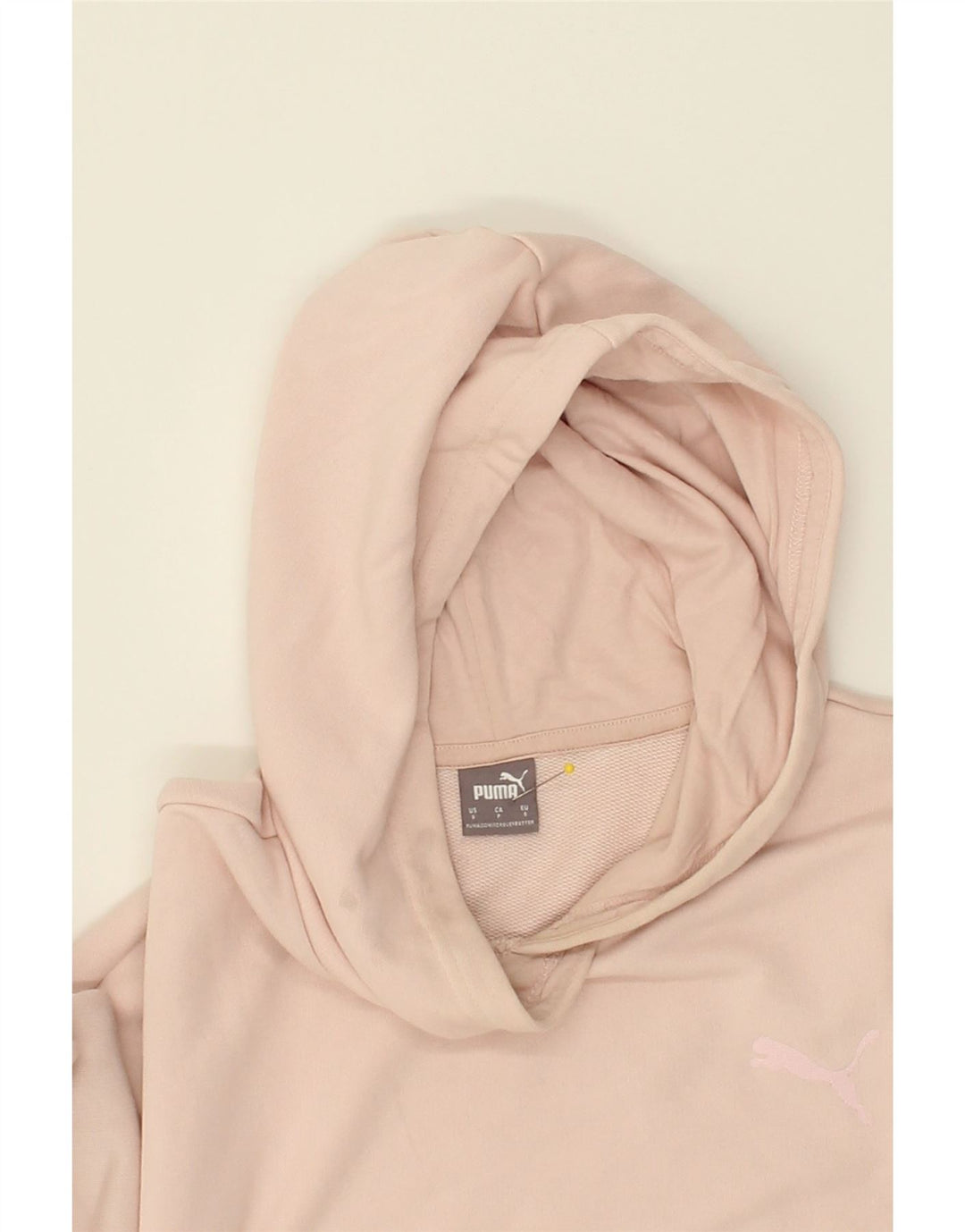 PUMA Womens Hoodie Jumper UK 10 Small Pink | Vintage Puma | Thrift | Second-Hand Puma | Used Clothing | Messina Hembry 
