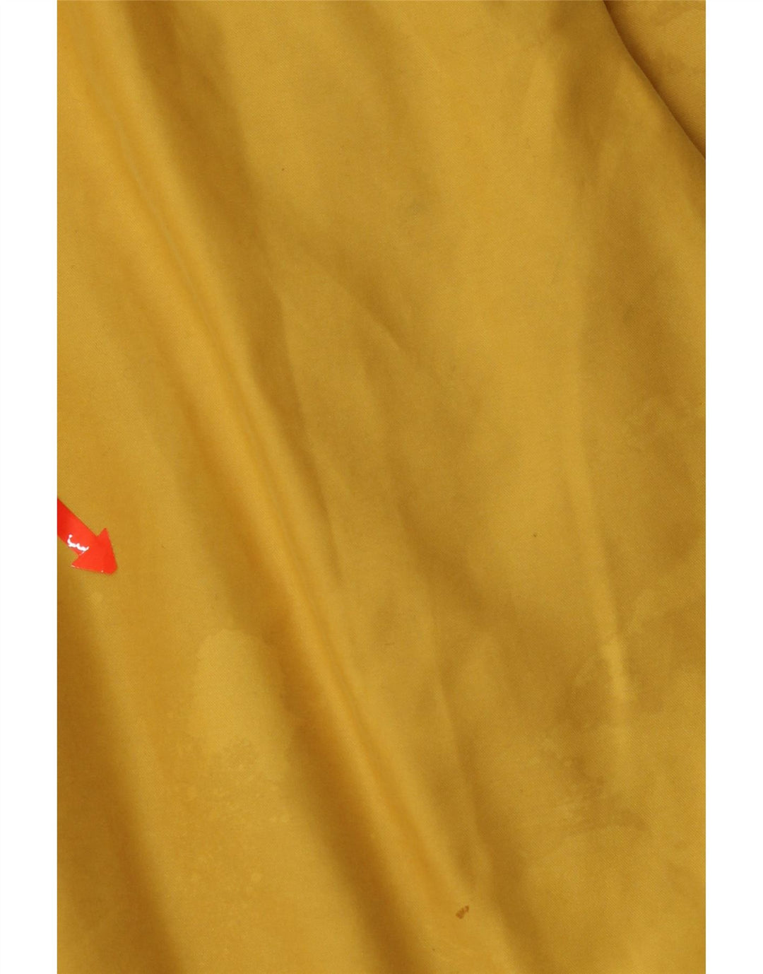 Slam Herre Hooded Bomber Jacket UK 44 2XL Gul Colourblock Polyester