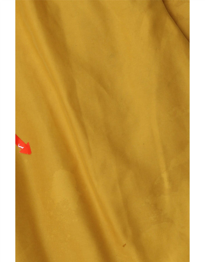 Slam Herre Hooded Bomber Jacket UK 44 2XL Gul Colourblock Polyester