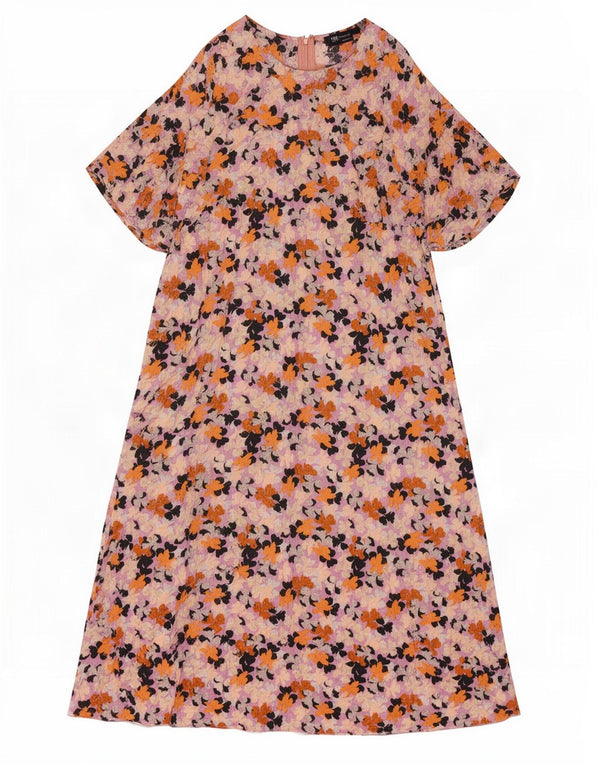 Marks & Spencer Dame Maxikjole UK 18 XL Flerfarvet Floral Viscose