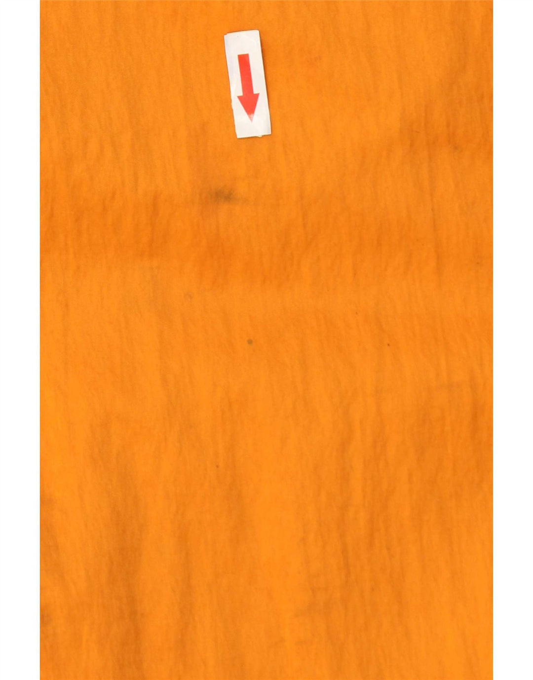Pretty Green Mens Smiley Hætte Regnfrakke UK 40 Large Orange Polyester