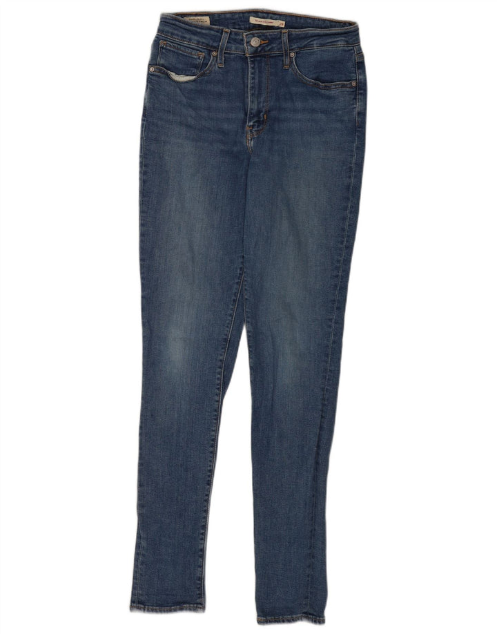 Levi's skinny jeans til kvinder W28 L32 blå bomuld