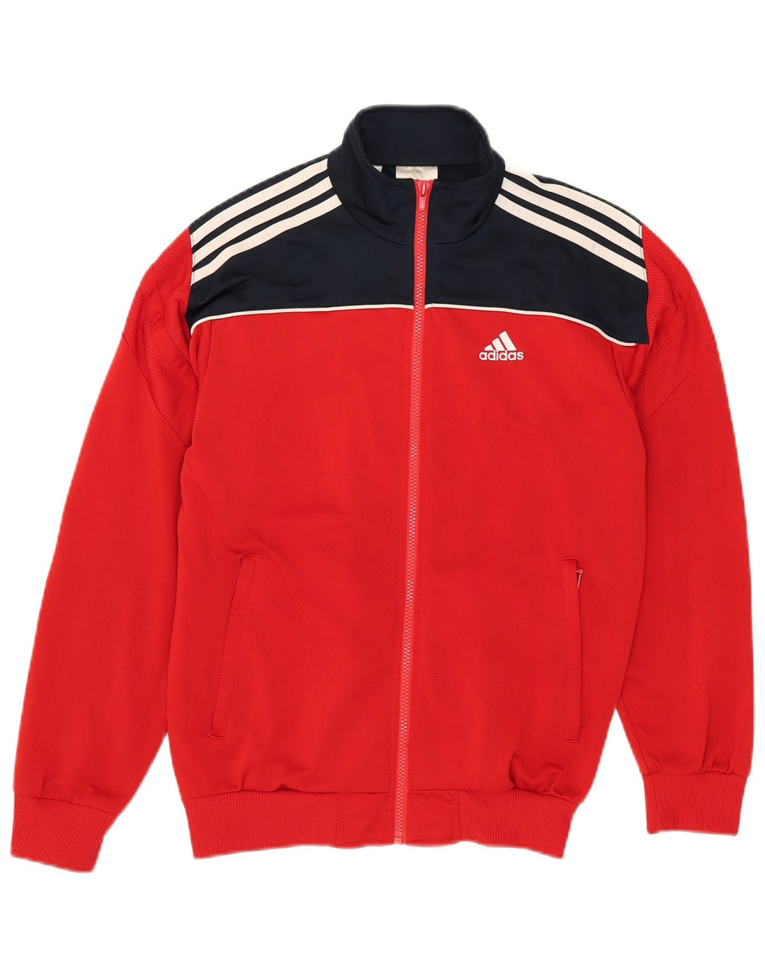 Adidas Træningsdragt Topjakke til drenge 13-14 år Rød Colourblock Polyester