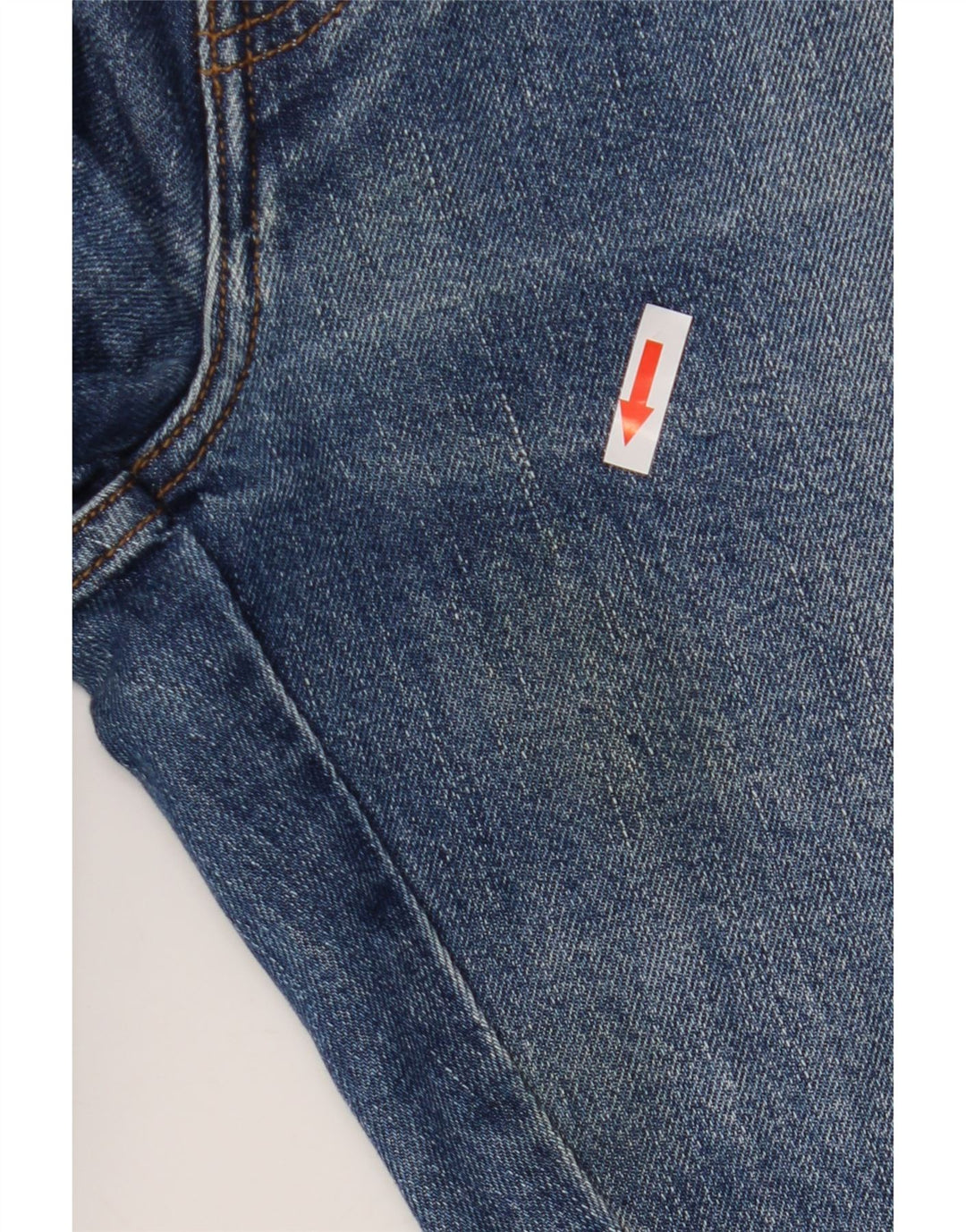 Wrangler Herre Texas Straight Jeans W38 L27 Blå Bomuld