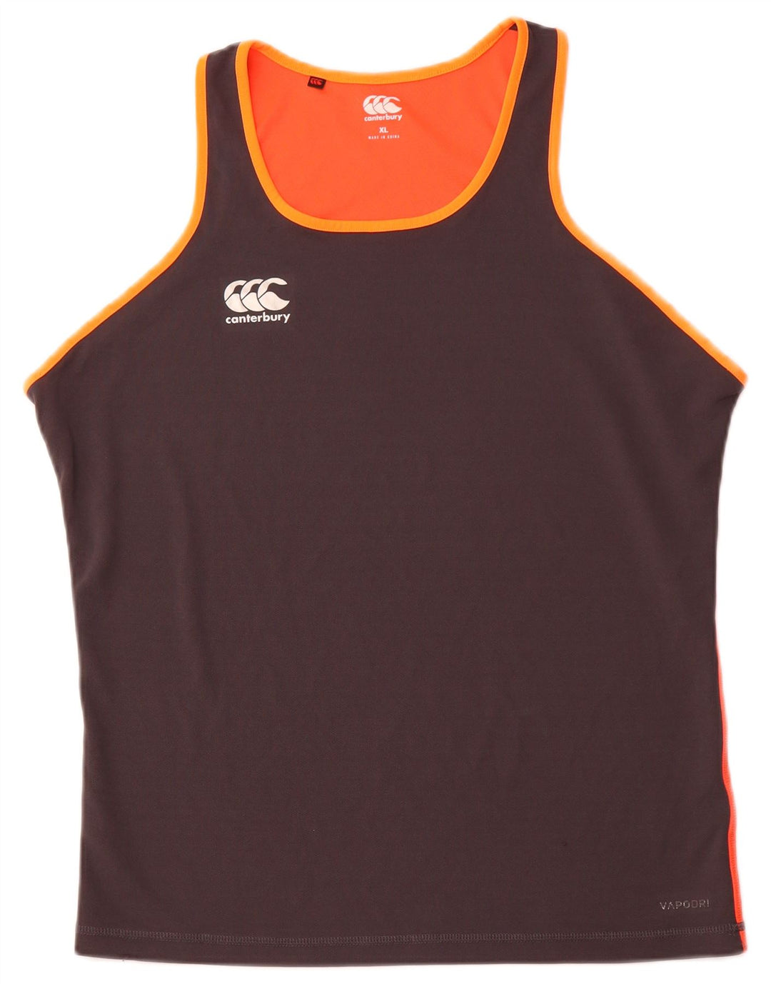 CANTERBURY Damevest Top UK 18 XL Grå Colourblock Polyester