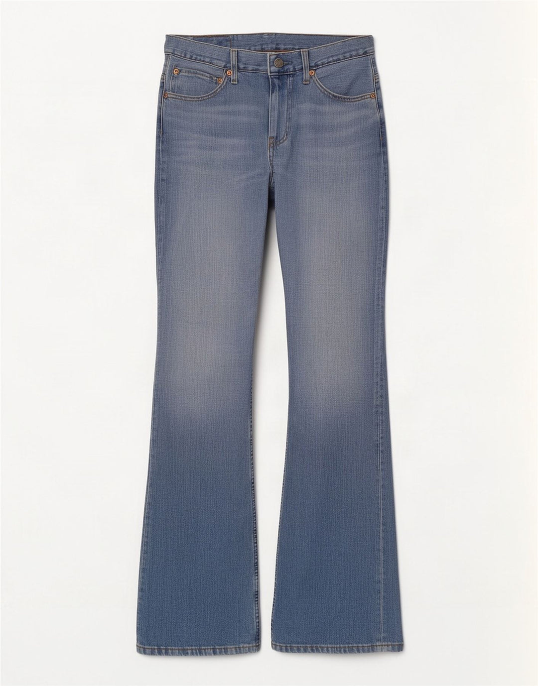 Levi's Herre 507 Slim Bootcut Jeans W31 L34 Blå Bomuld