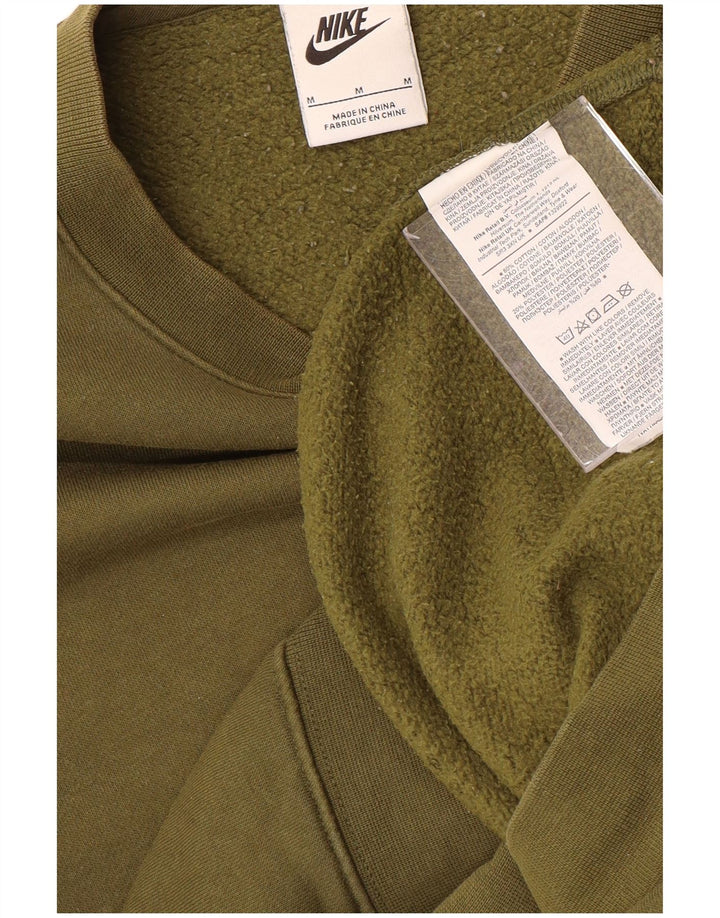 Nike Herre sweatshirt Jumper Medium Khaki Bomuld