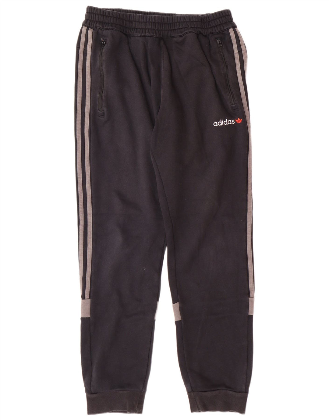 ADIDAS Træningsdragt til mænd Joggers Medium Sort Colourblock Bomuld