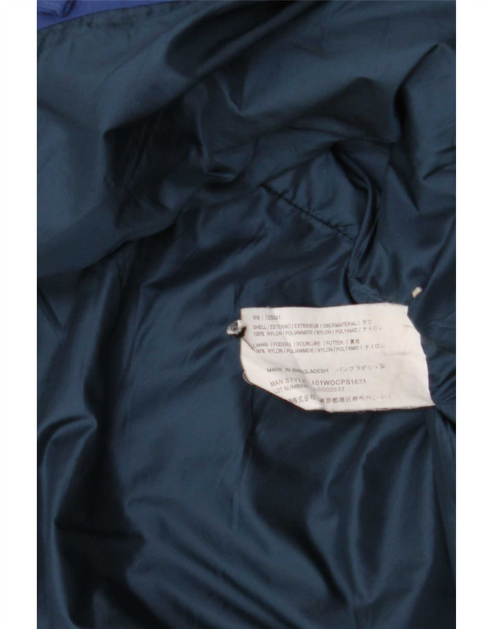 Woolrich Herre Windbreaker Jacket UK 42 XL Blå Colourblock Polyamid