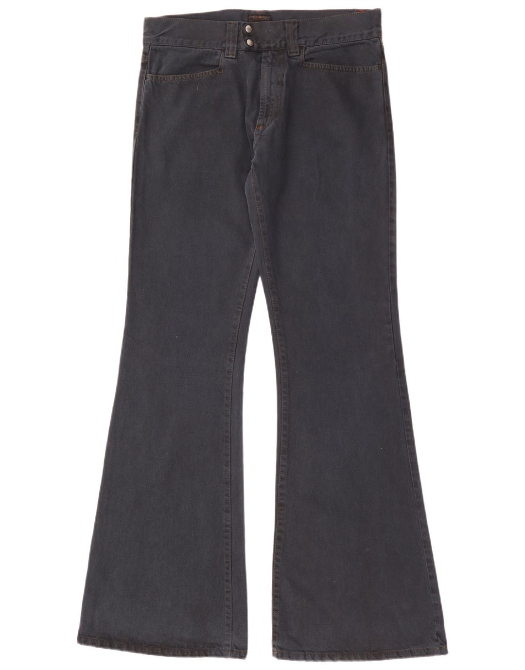 Energie Dame Flared Jeans W33 L35 Marineblå Bomuld