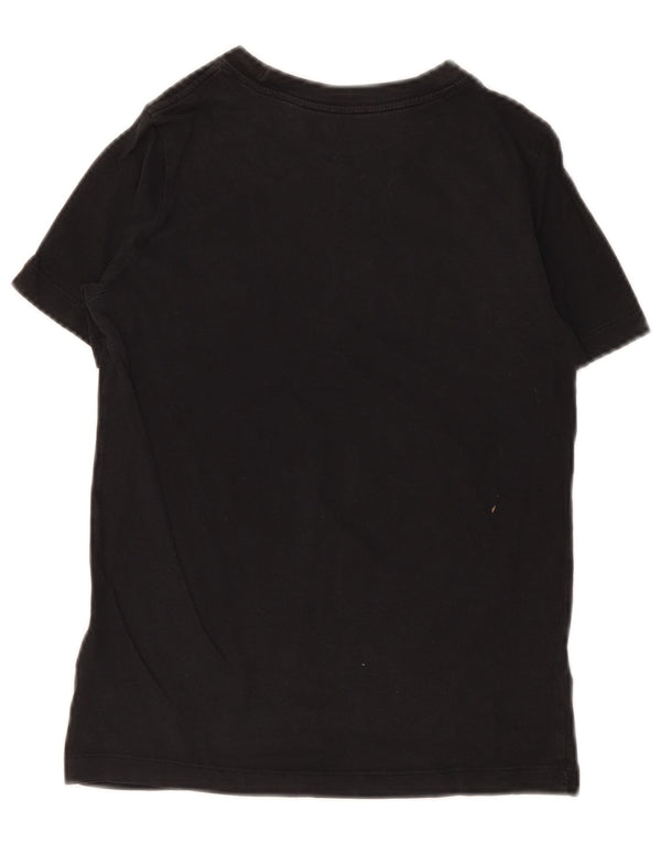 Nike drenge grafisk t-shirt top 10-11 år medium sort bomuld