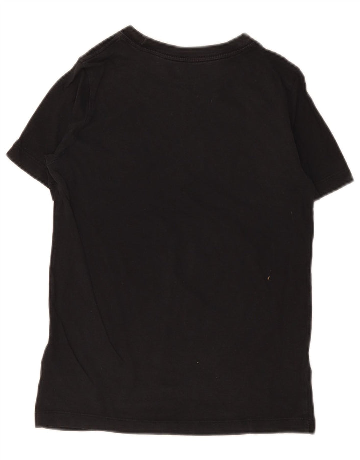 Nike drenge grafisk t-shirt top 10-11 år medium sort bomuld