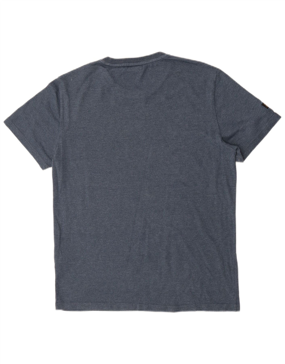 Superdry Grafisk T-shirt top til mænd XL blå bomuld