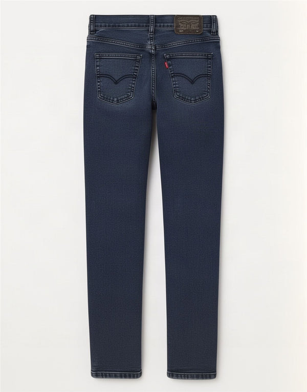 Levi's Boys 512 Slim Tapered Jeans 11-12 år W26 L26 Blå Bomuld