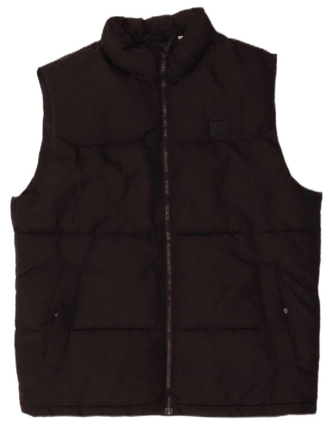 Jack & Jones Polstret Gilet til mænd UK 42 XL Sort Polyester