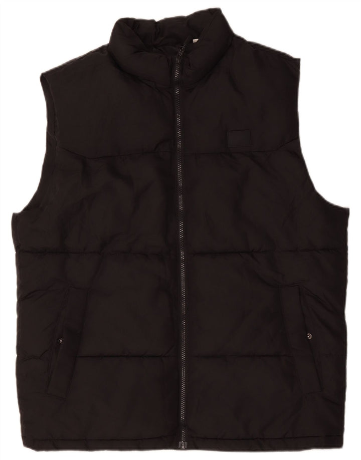 Jack & Jones Polstret Gilet til mænd UK 42 XL Sort Polyester