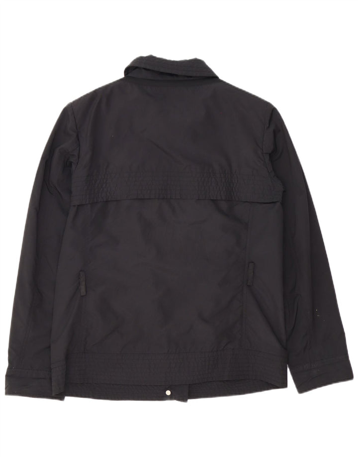Geox Womens Respira Utility Jacket UK 12 Medium Sort Polyamid