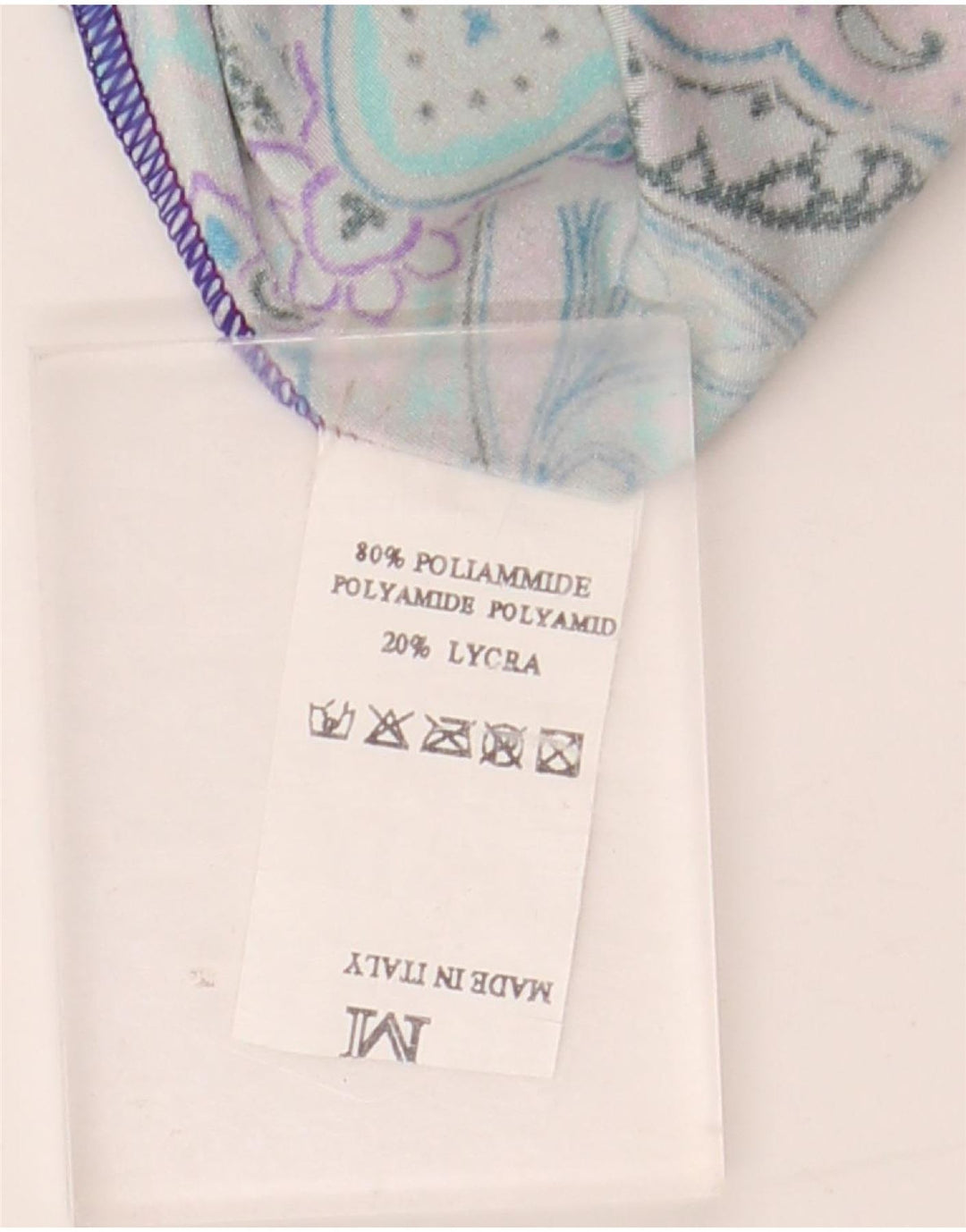 VINTAGE Dame Højtaljede Casual Bukser Medium W24 L32 Flerfarvet