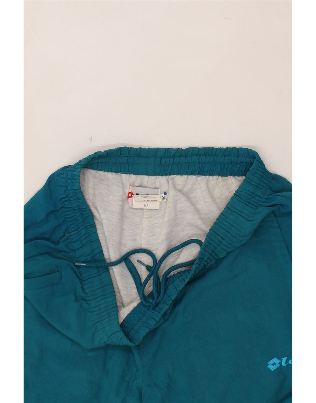 LOTTO Womens Tracksuit Trousers Joggers UK 18 XL Blue Polyester Vintage Lotto and Second-Hand Lotto from Messina Hembry 