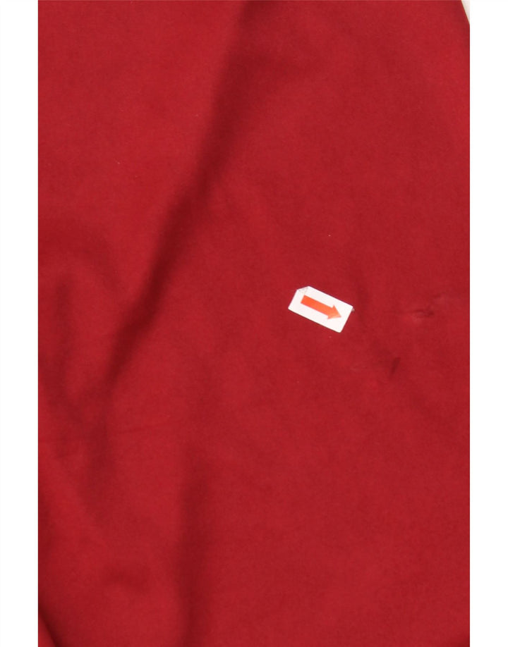 KAPPA Herre grafisk top langærmet 2XL rødbrun polyester
