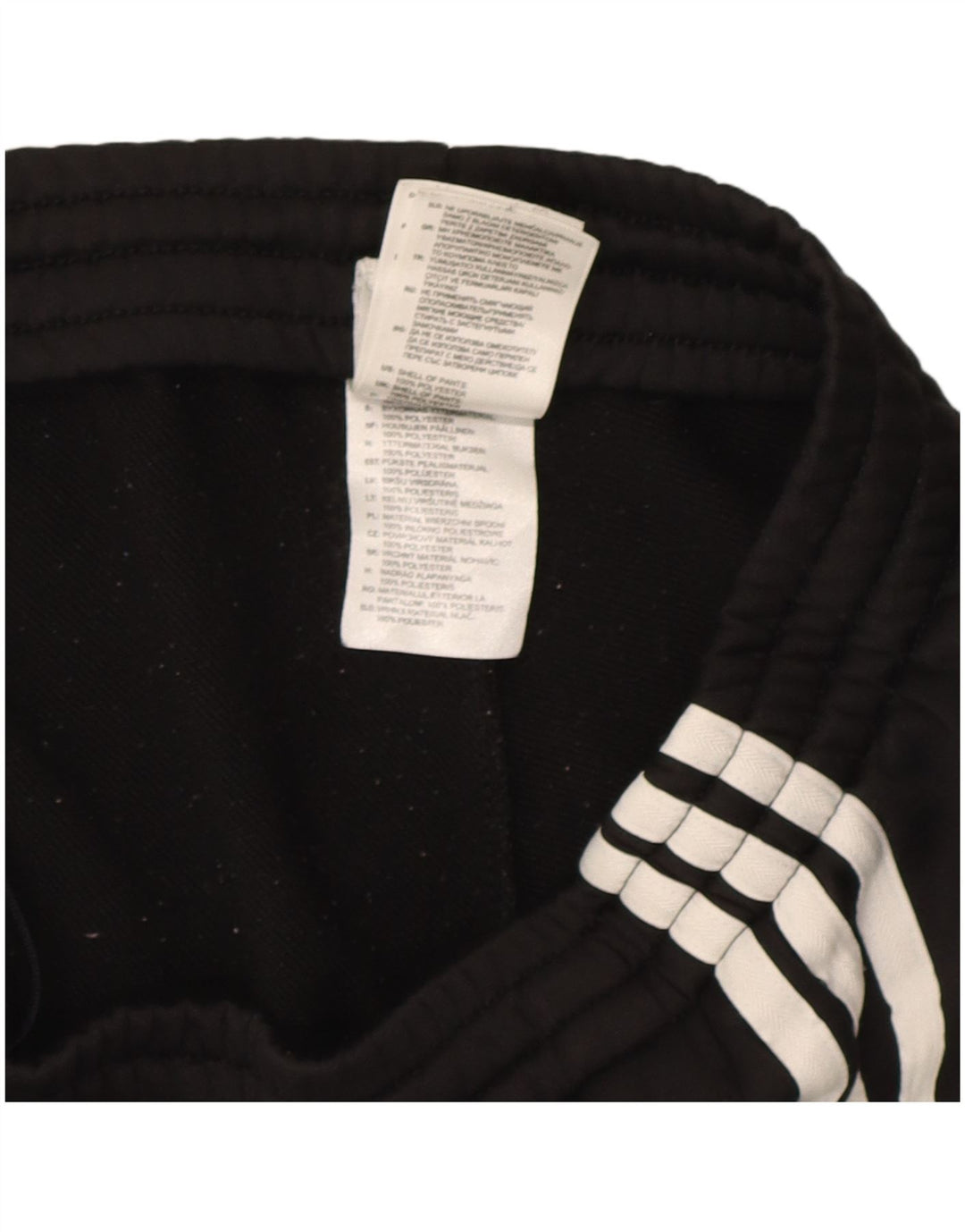 Adidas Træningsdragtsbukser til kvinder UK 8/10 Small Black Polyester