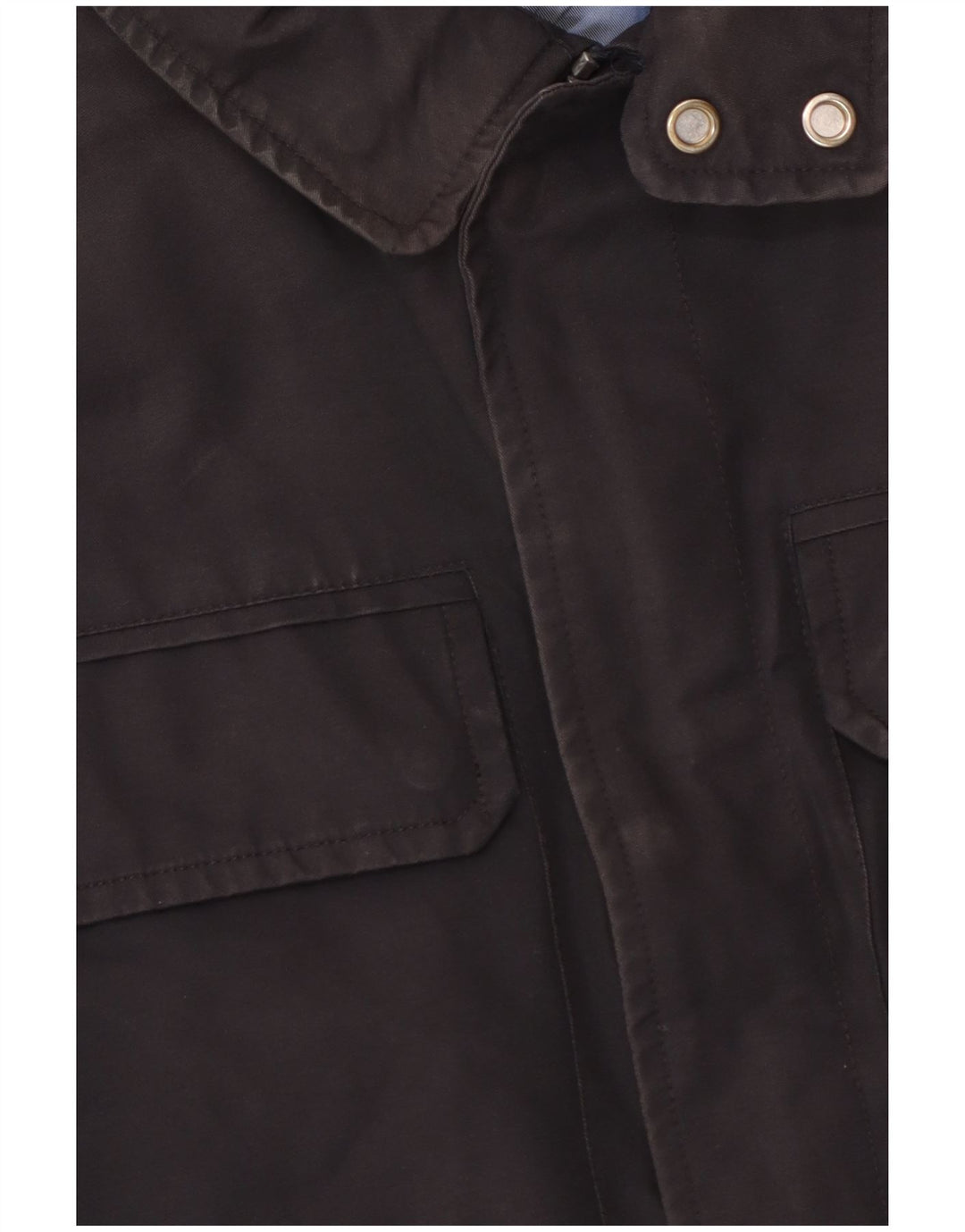 Marks & Spencer Herre Autograph Utility Jacket UK 40 Large Navy Blue Cotton