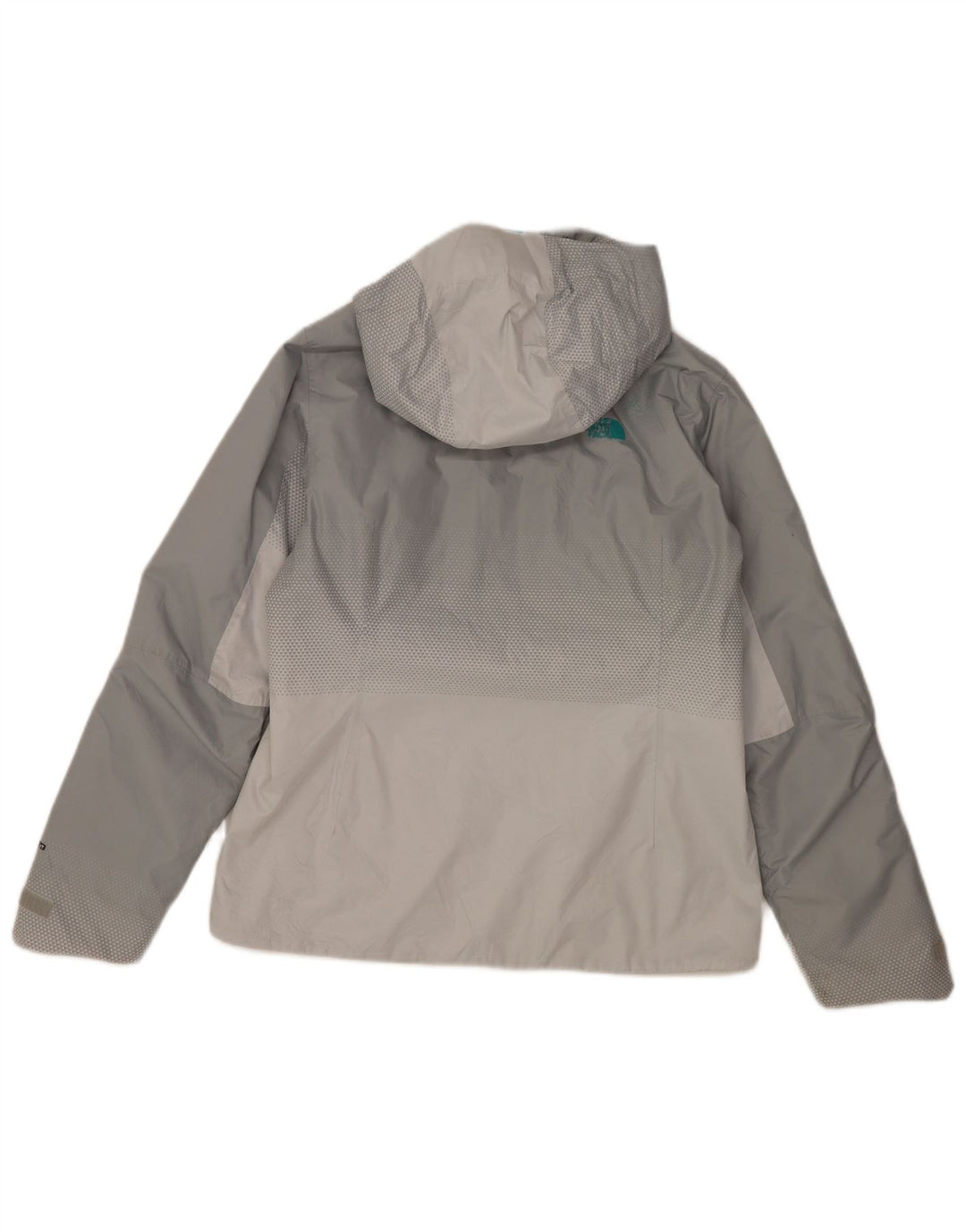 The North Face Regnjakke med hætte til kvinder UK 14 Medium Grey Colourblock