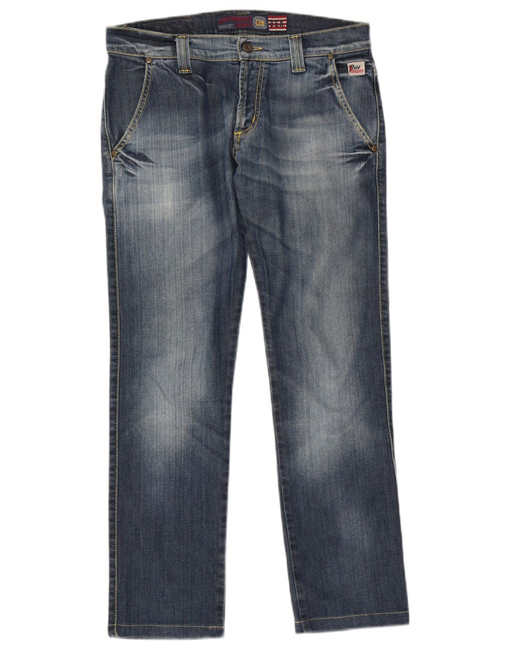 Roy Rogers Straight Jeans til mænd W32 L28 blå bomuld