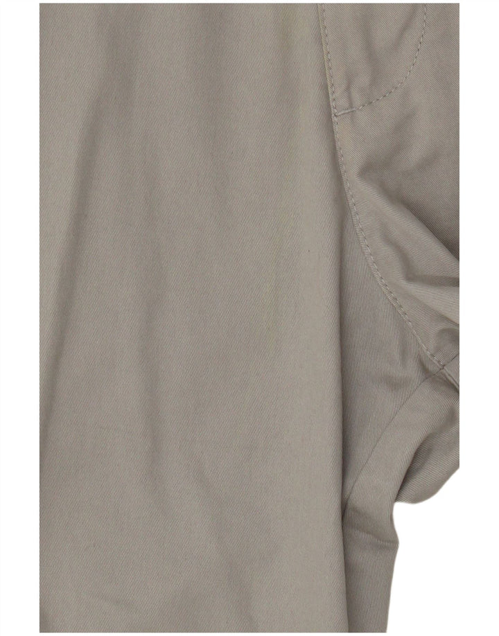 Marks & Spencer Chino Shorts til mænd W34 Large Grå Bomuld