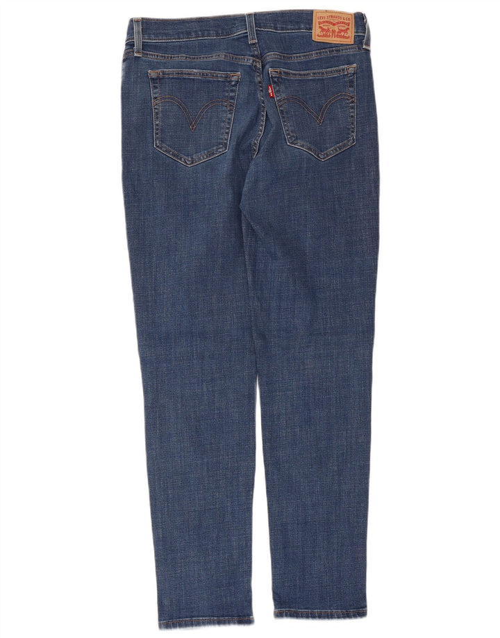 Levi's Womens Boyfriend Slim Jeans W28 L30 Blå Bomuld