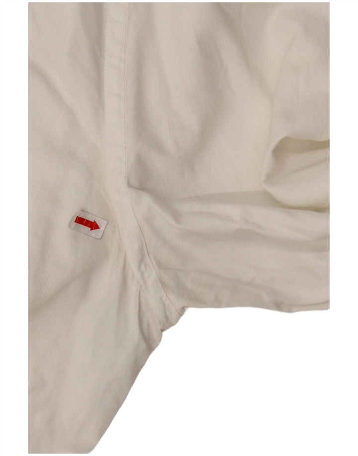 FRED PERRY Herre Slim Fit skjorte 2XL hvid bomuld